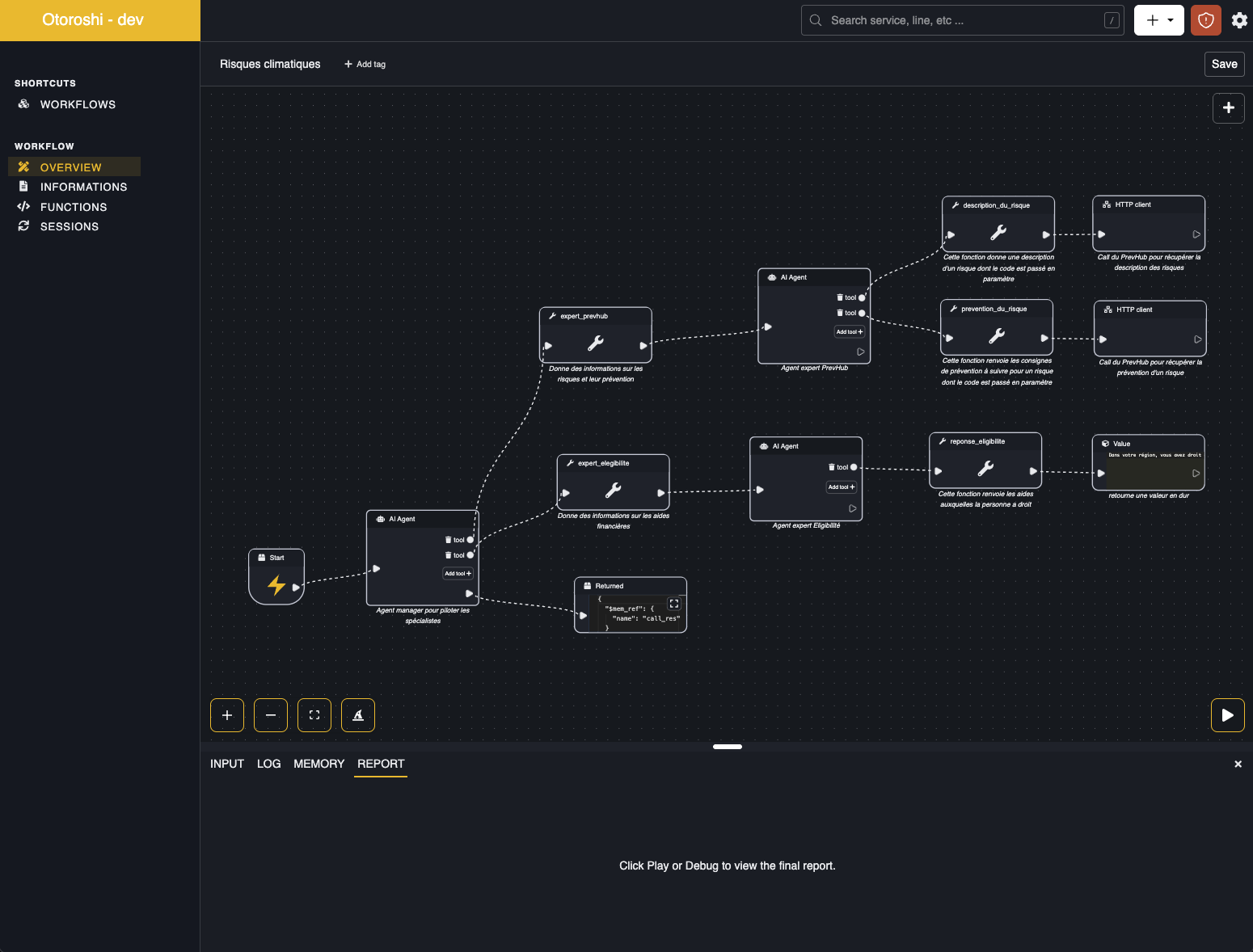 New workflow editor